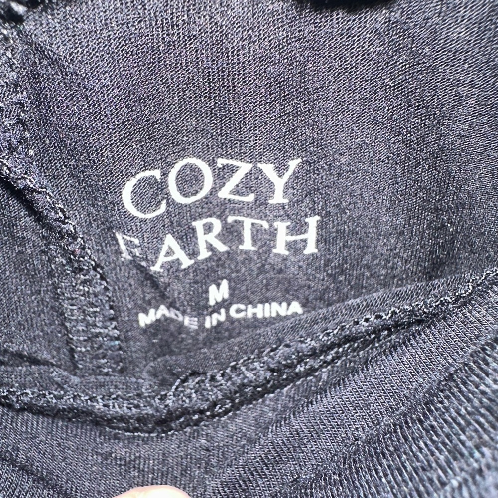 Cozy Earth Women's Bamboo Stretch-Knit Short Sleeve Pajama Set - Picture 4 of 7